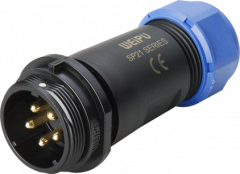 Вилка межкабельная Weipu SP2111/P5CII1C