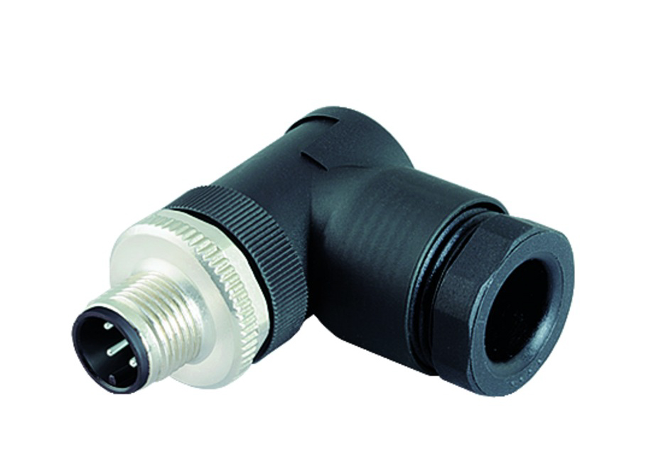 BINDER Plug Circular M12 4p Screwclamp 99-0429-286-04