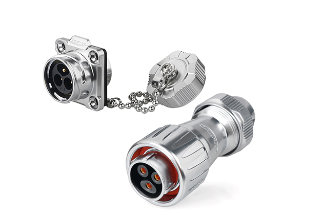 Female Plug + Male Four-hole Socket CNLINKO DZ-20-J03PE-03-001A/DH-20-C03SX-03-401A