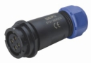 Розетка межкабельная Weipu SY2111/S4I2N