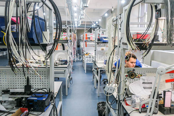 Пайка кабельных сборок на производстве Cabsystems