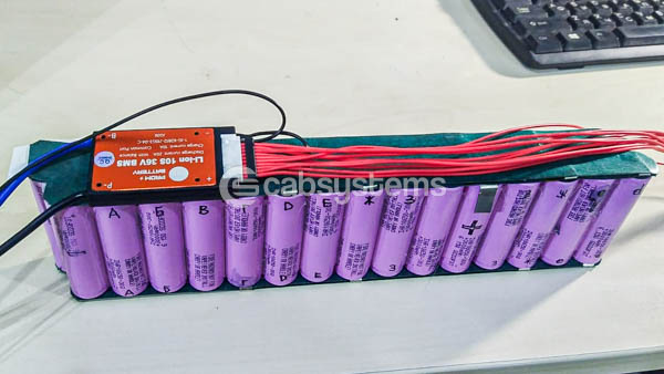 Склад аккумуляторных сборок Cabsystems