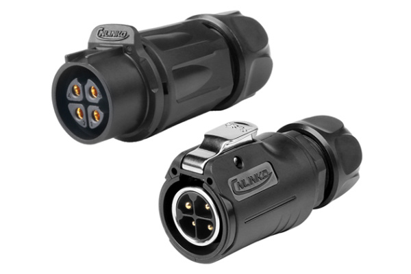 In-line receptacle(Male Plug) CNLINKO LP-20-J04PP-02-001A