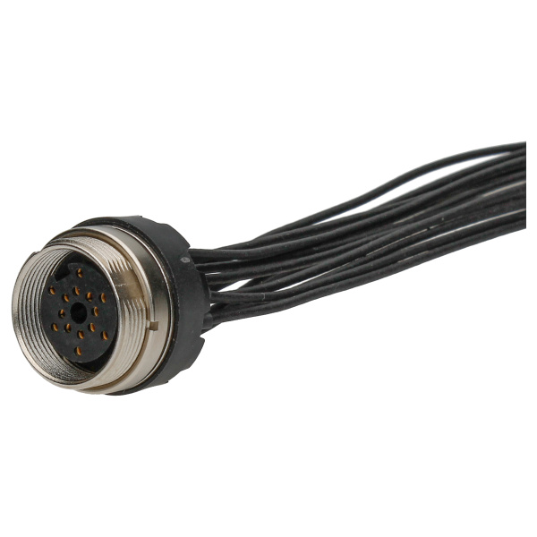 BINDER Socket Circular 14p with Strands 0.1m 09-0454-182-14