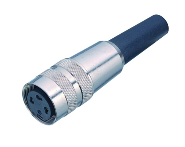BINDER Socket Circular M16 4p Solder 09-0310-09-04