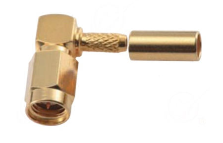 Вилка кабельная угловая SSMA-C-JW1.5 JC3.650.162