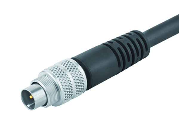 BINDER Plug Circular M9 2p with Cable 5m 79-1401-15-02