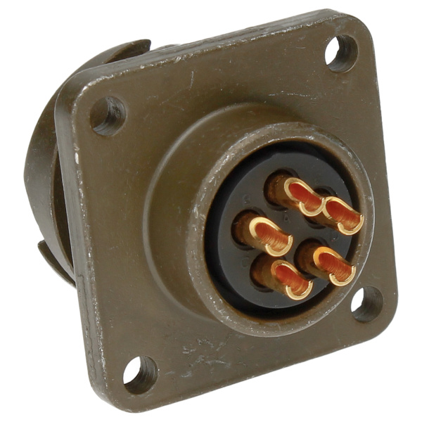 ITT Male receptacle 5p CA3102E14S-5P-B-A176