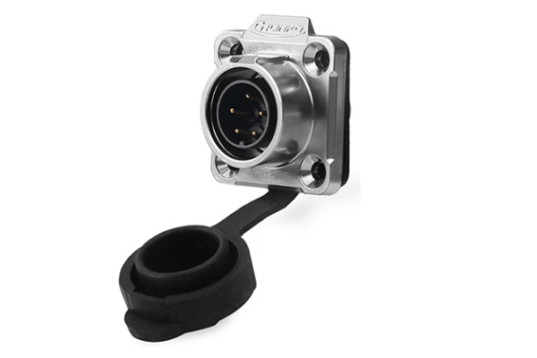 90° Four Hole Metal Male Socket CNLINKO LP-16-C05SX-03-401