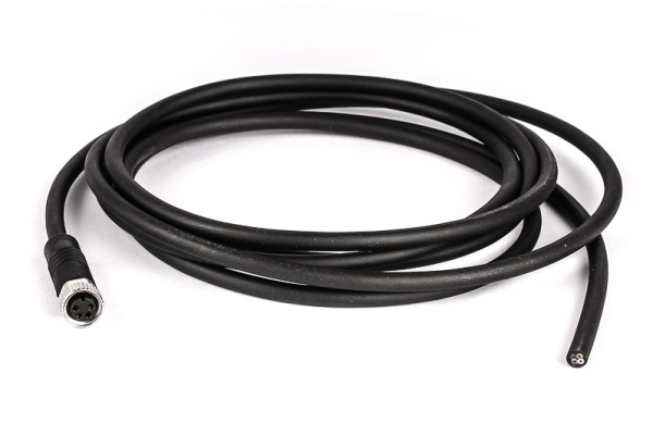 BINDER Socket Circular M8 4p with Cable 2m 79-3382-52-04