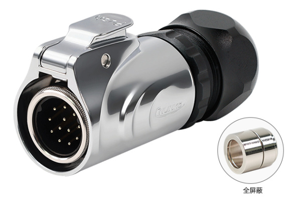 Full Shielding Male Plug CNLINKO LP-20-C12PE-03-030A