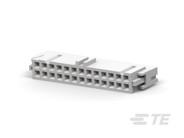 TE CONNECTIVITY Socket Square Latch 26p IDC 2-215882-6