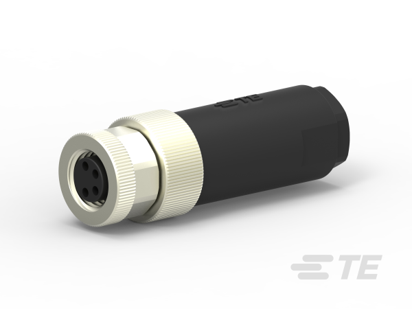 TE CONNECTIVITY Socket Circular M8 4p Screwclamp T4010008041-000