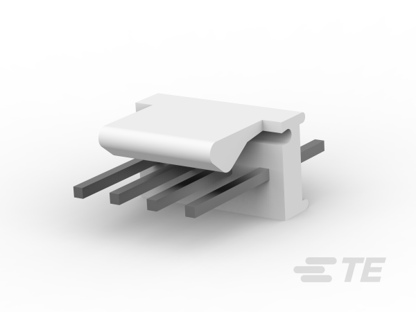 TE CONNECTIVITY Plug Square MTA 100 4p THT 640456-4