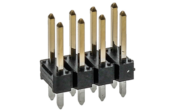 AMPHENOL ICC Plug Square BergStik 8p THT 77313-101-08LF