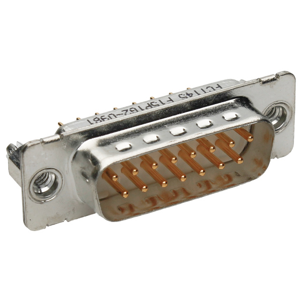 FCT D-Sub Male connector 15p F15P1G2-0981