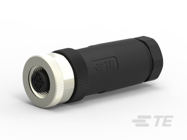 TE CONNECTIVITY Socket Circular M12 4p Screwclamp T4110002041-000