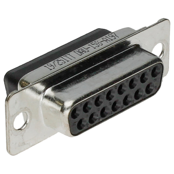 ITT Socket D-Sub STD 15p Crimp DAU15S-A197-F0