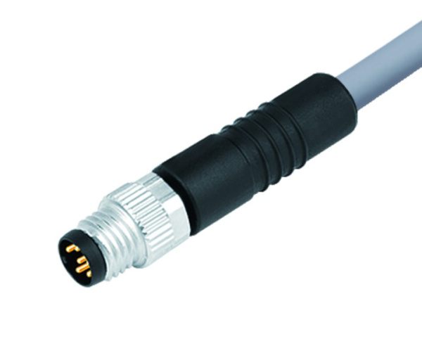 BINDER Plug Circular M8 3p with Cable 2m 77-3405-0000-20003-0200