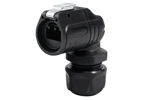 90° RJ45 Plastic Female Connector CNLINKO LP-16