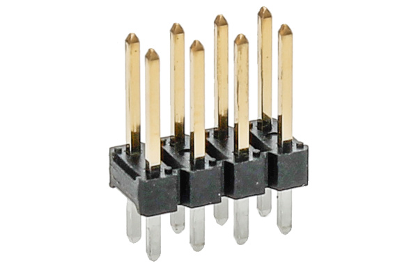 AMPHENOL ICC Plug Square BergStik 8p THT 77313-124-08LF