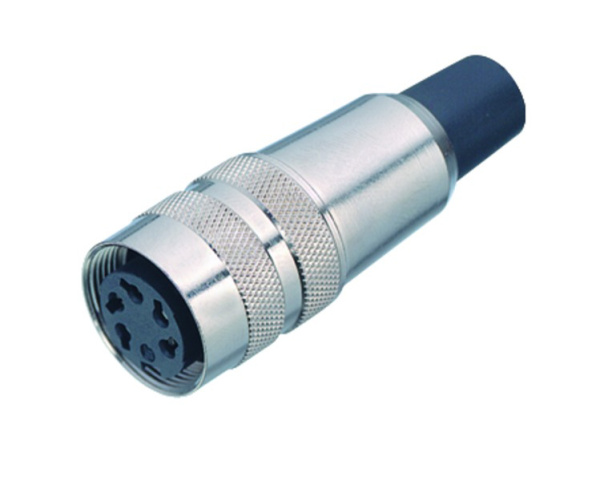 BINDER Socket Circular M16 8p Solder 09-0572-02-08