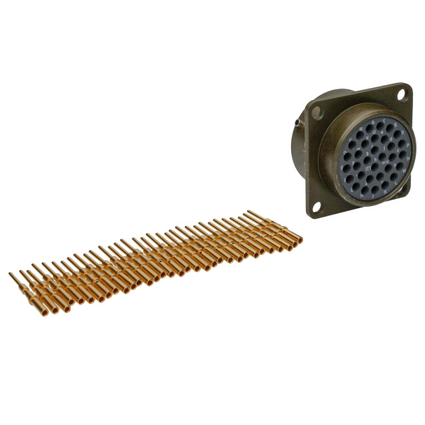 ITT Male receptacle 32p KPTC2E18-32P-D-MB