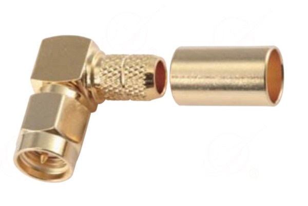 Вилка кабельная угловая SMA-C-JW4D JC3.650.2403