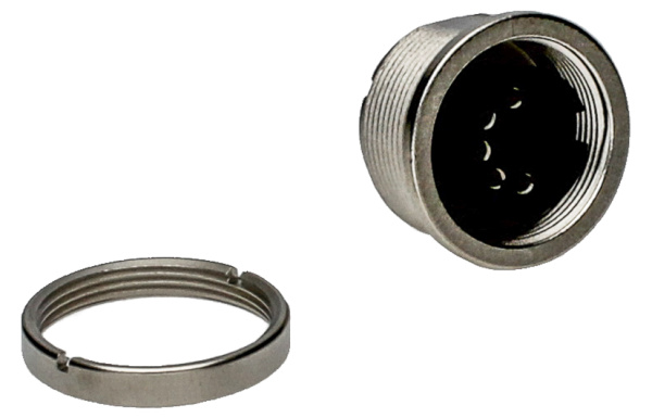 BINDER Socket Circular M16 5p Solder 09-0320-00-05