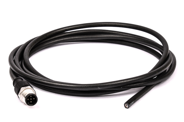 BINDER Plug Circular M12 5p with Cable 2m 79-3439-32-05