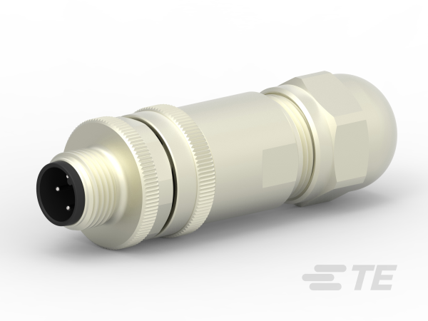 TE CONNECTIVITY Plug Circular M12 4p Screwclamp T4111011041-000