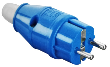 Вилка кабельная SHUKO 2P+PE 220В~ 16А IP44 TYP131