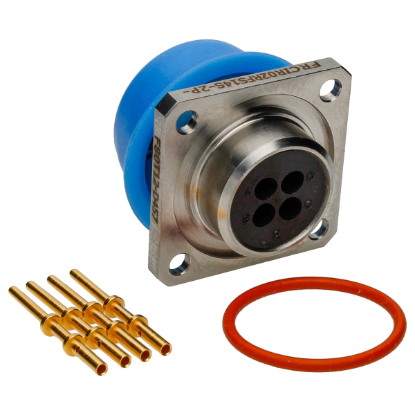 ITT Socket male 4p FRCIR02RFS14S-2P-F80T12-D457