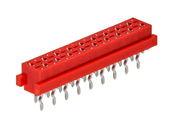 CVILUX Socket Square MicroMatch 18p THT CA3218V1300