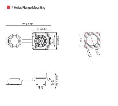 картинка  CNLINKO LP-16-J03SX-03-401 