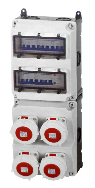 Комбинированная распределительная коробка Weipu TYP6024
