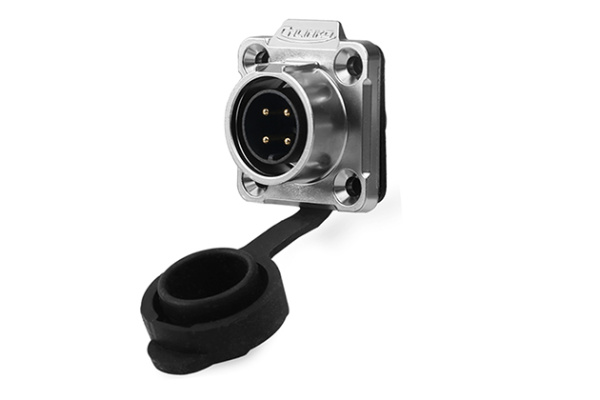 90° Four Hole Metal Male Socket CNLINKO LP-16-C04SX-03-401