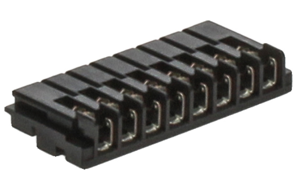 JST Female connector IDC 8p 08HR-4BK-P-N