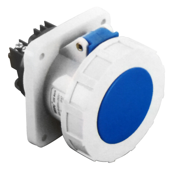 Розетка панельная Weipu TYP5924 63А-6ч/400В 3P+PE+N IP67