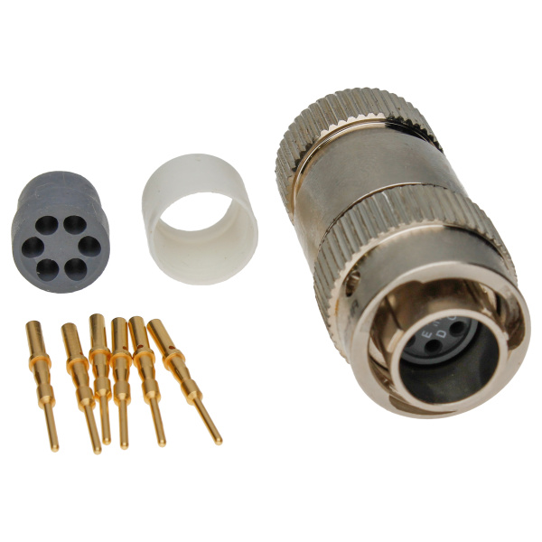 ITT Male cable connector 6p KPTC6PG10-6P-C-MB-HA