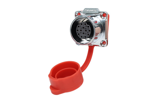 Four Hole Flange Female Socket CNLINKO LP-24-J14SX-03-401A