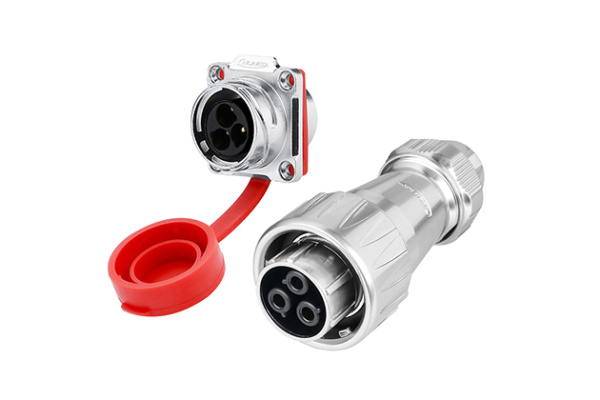 Female Plug + Male Four-hole Socket CNLINKO DZ-24-J03PE-03-050/DH-24-C03SX-03-450