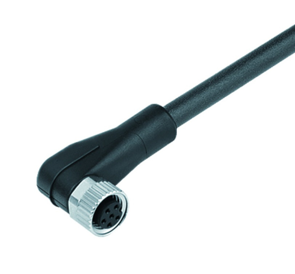 BINDER Socket Circular M8 3p with Cable 5m 77-3408-0000-50003-0500