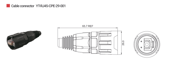 картинка  CNLINKO YT-RJ45-CPE-29-001 