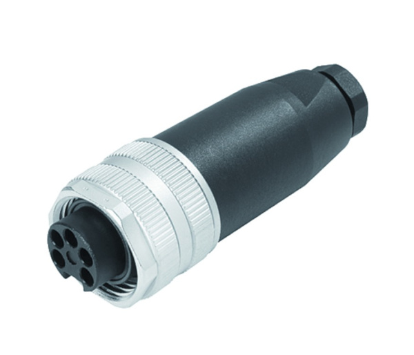 BINDER Socket Circular 7/8" 5p Screwclamp 99-2444-33-05