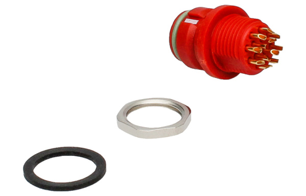 BINDER Socket Circular 12p Solder 99-9136-50-12