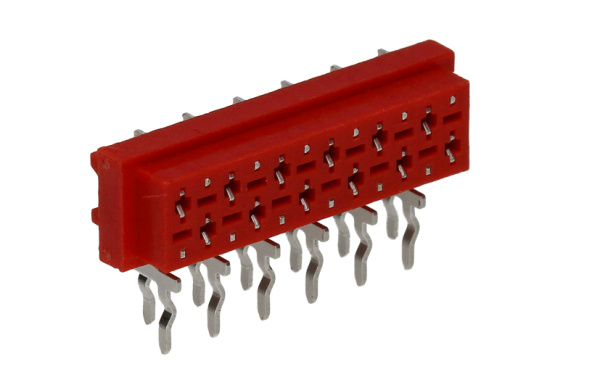 CVILUX Socket Square MicroMatch 12p THT CA3212H1300
