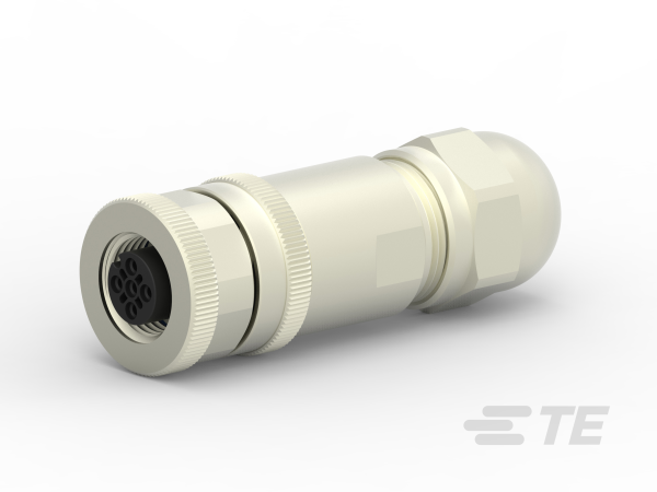 TE CONNECTIVITY Socket Circular M12 4p Screwclamp T4110011041-000