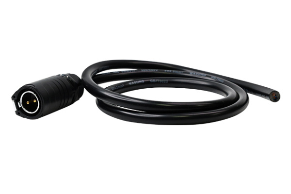 Standard Model LP-20 L=1M Male Plug Plastic+Metal With Soldering+Cable CNLINKO LP20-02-MP-E-1M-002