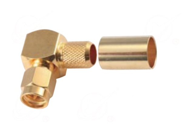 Вилка кабельная угловая SMA-C-JWSD JC3.650.930